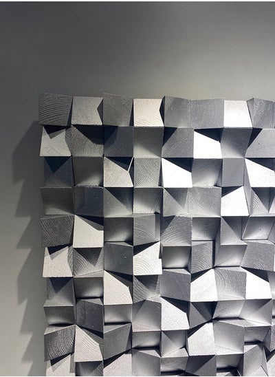 اشتري Silver Soundproof Wall Decor By Woodeometry في مصر