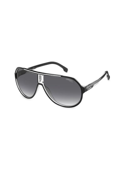 اشتري Men's UV Protection Pilot Sunglasses - Carrera 1057/S Black/Whte 64 - Lens Size: 64 Mm في الامارات