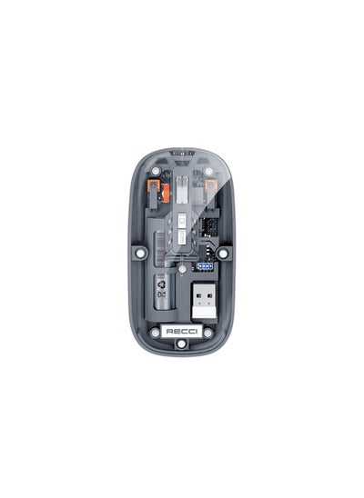 Buy Recci RCS-M01 Space Capsule Series Multimode Wireless Transparent Design Mouse in Egypt