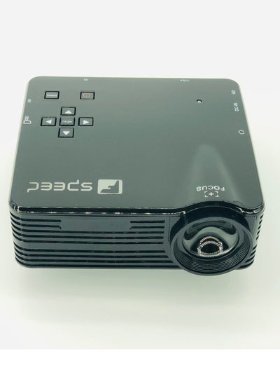 Buy FSPEED LED Projector  Built-in Speakers for Gaming, Baby Movies in UAE