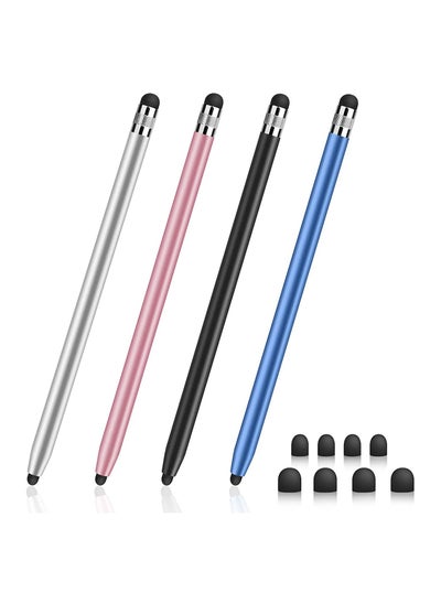 اشتري 4 pieces Stylus for Touch Screens Stylus Pens High Sensitivity and Precision Capacitive Stylus for iPhone iPad Pro Tablets Samsung Galaxy PC في الامارات