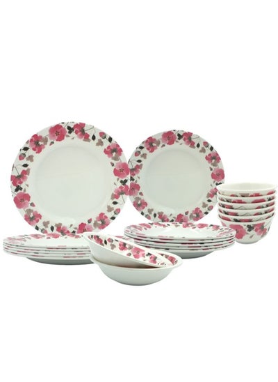 Buy Melrich 20 pcs Melamine Dinner set Dinnerware set Durable & Strong for daily use in UAE