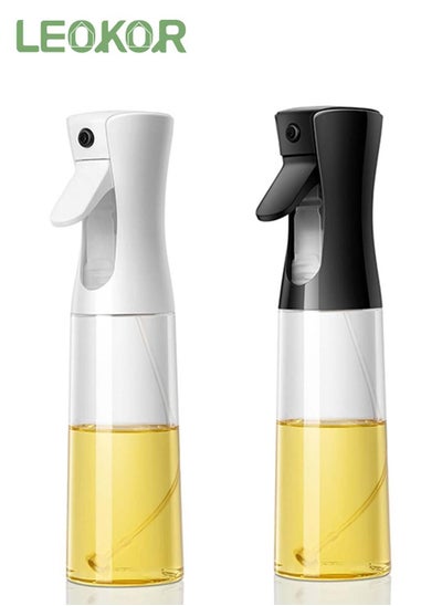 Buy 2 Pack Oil Spray Bottle, Food Grade Plastic Oil Spray Sprayer, Refillable Oil Dispenser Bottle for Air Fryer, BBQ, Kitchen Baking, Salad in Saudi Arabia