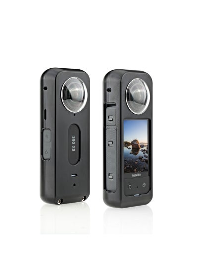 Buy Aluminum Protective Case for Insta 360 X3 Camera Black in Saudi Arabia