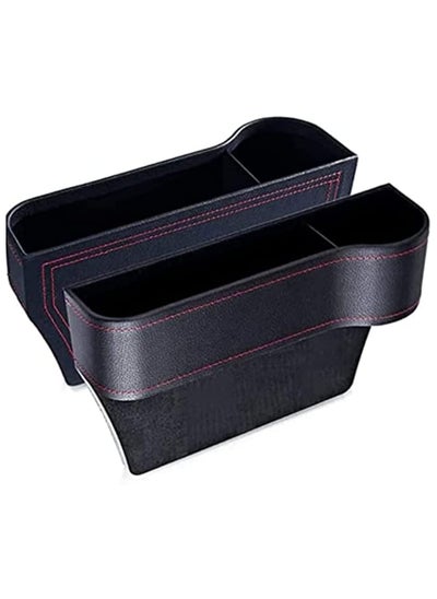 Buy Car Seat Gap Storage Organizers, One Pair Black in UAE