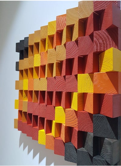 اشتري Geometric Wooden Wall Art By Woodeometry في مصر