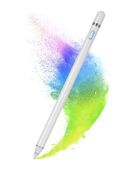 اشتري Stylus Pen Compatible with iPad, Pencil Styluses Compatible with iPad 2/3/4/5/6/7/8/9 Generation Pro 9.7/10.5/11/12.9 Air 1/2/3/4/5 Mini 1/2/3/4/5/6 Alternative Drawing Smart Stylist for Touch Screens في الامارات