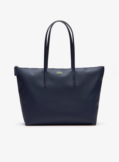 Buy Lacoste Women's L.12.12 Concept Zip Dark Navy Tote Bag, NF1888PO Dark Navy Shopping Bag for Women in Saudi Arabia