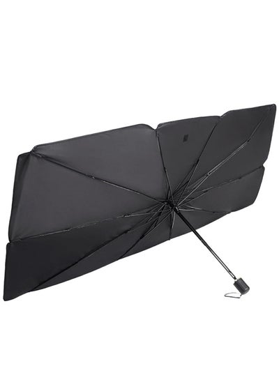 Buy Foldable Car Windshield Sun Shade Umbrella Cover in UAE