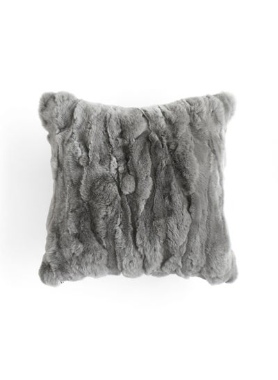 Buy 45x45 Odom Rex Rabbit Hair Cushion in UAE