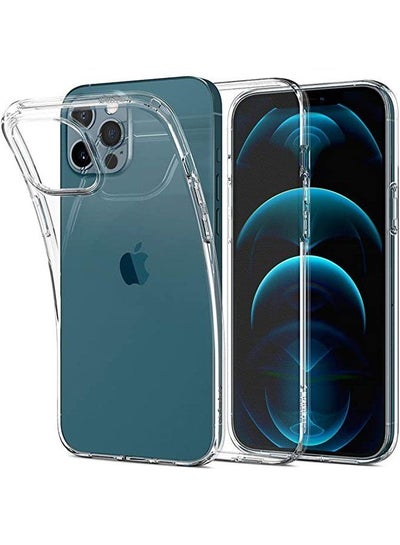 اشتري Spigen Liquid Crystal Back Case for iPhone 12 Pro Max - Clear في مصر