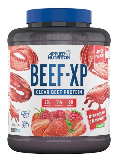 اشتري Applied Nutrition Beef-XP 1.8kg, Strawberry & Raspberry Flavor 60 Serving في الامارات