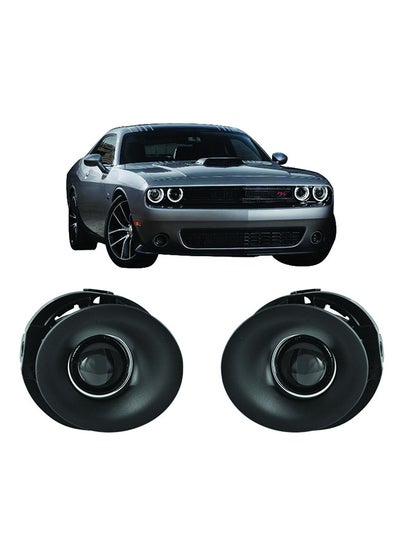 Buy Dlaa Pack of 2 | DG789 Fog Lamp Suitable for Challenger 2015-2020 with Wires in UAE