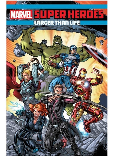 Buy Marvel Super Heroes: Larger Than Life in UAE