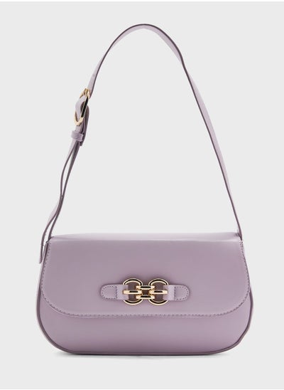 Buy Shoulder Bag With Buckle Detail in UAE