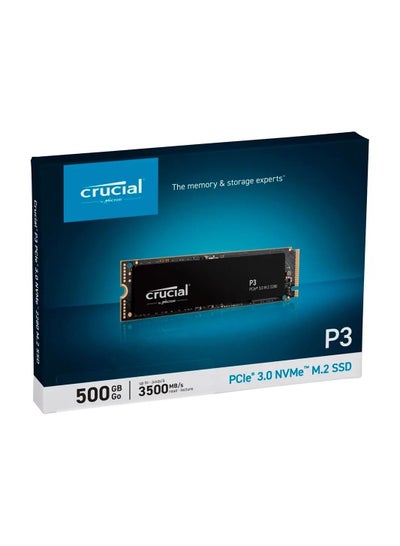 Crucial P3 2TB PCIe Gen3 3D NAND NVMe M.2 SSD, up to 3500MB/s - CT2000P3SSD8
