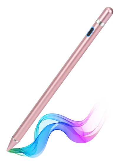 اشتري Rechargeable Digital Stylish Pen Pencil Universal for iPhone/iPad Pro/Mini/Air/Android and Most Capacitive Touch Screens في الامارات