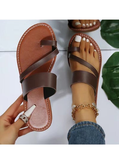 Buy Summer Fashion Flat Sandals in UAE