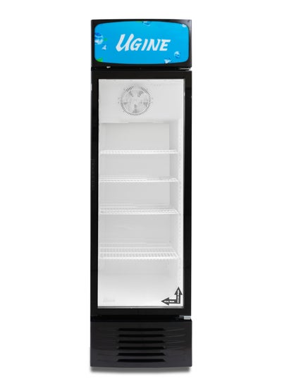 Buy Ugine Display Refrigerator, 382 Liters, 13.4Cu.Ft , Glass Door - USCRK382 in Saudi Arabia