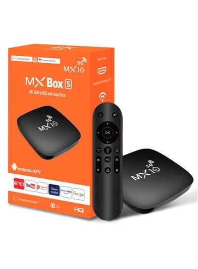 Android 13 TV Box 4K 3D Smart IPTV Box with 2.4G/5G WiFi Television TV ...