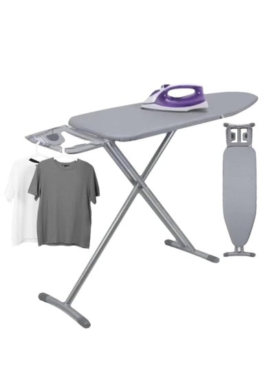 Buy Ironing Board With A Grey Heat-Resistant Cover in Saudi Arabia