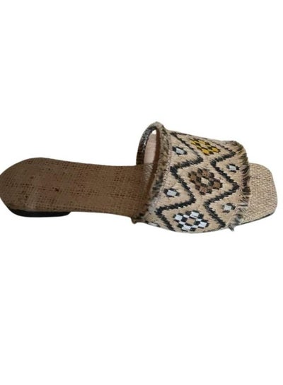 اشتري Slippers, Comfy Flat Slides في مصر