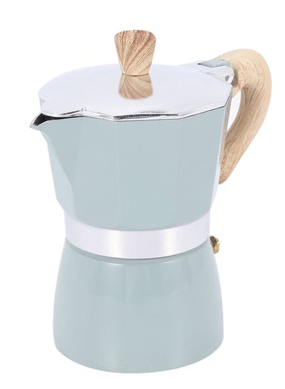 Buy Coffee Maker Pot Aluminum Moka Pot Coffee Kettle Cafetera Espresso Percolator Stovetop Coffee Maker in UAE