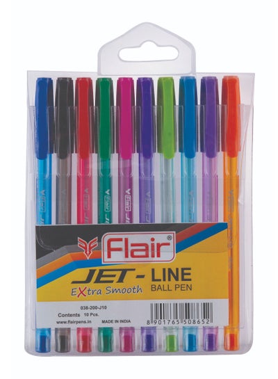 Buy 10 Color Ball Pen Set in Saudi Arabia