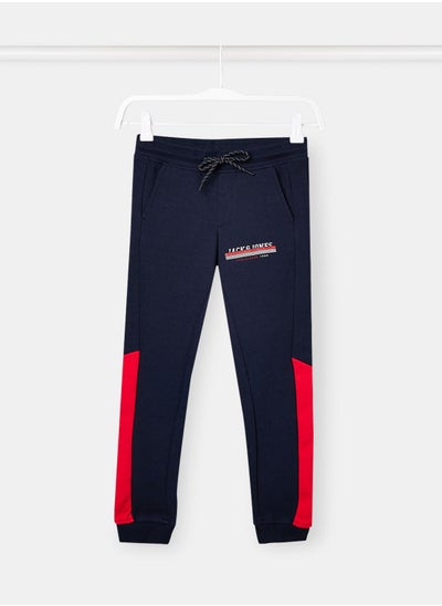 Buy Boys Contrast Tape Sweatpants in Saudi Arabia