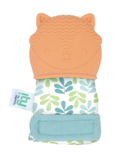 اشتري Teething Mitt, Bpa-Free Silicone, Adjustable Strap, 3 Months And Up - Kitt في الامارات