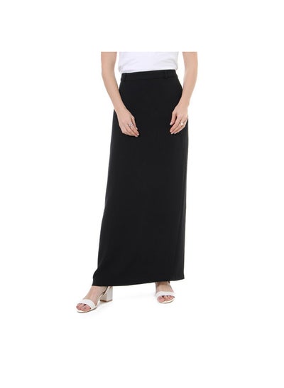 اشتري ESLA Crepe Skirt Black في مصر
