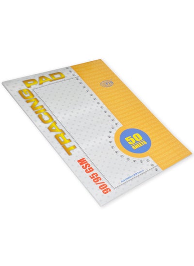 Buy FIS A3 Tracing Pad 50-Sheet 90/95GSM, A3 (297 x 420 mm) - FSTS90/95A3 in UAE