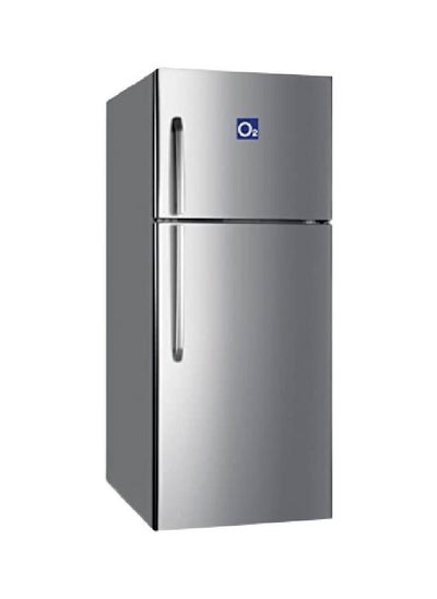 اشتري O2 Double Door Refrigerator, 16.4 Cubic Feet 466 Liter Capacity, Silver, OBD-466S, 3 Years Overall and 7 Years Compressor Warranty في السعودية