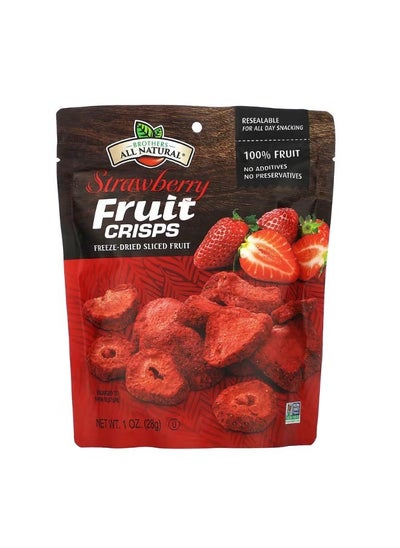 اشتري Freeze Dried Sliced Fruit Fruit Crisps Strawberry 1 oz 28 g في الامارات