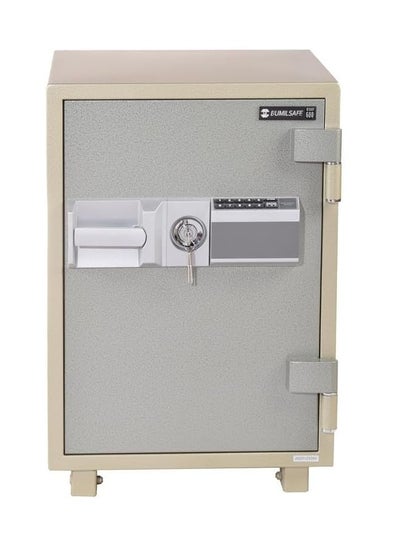 اشتري ESD680 Bumil Safe Anti-Burglar Fireproof Safe Box with a Lockable Drawer & an Adjustable Shelf, Digital Keypad and Emergency Key Lock  (67.5 X45.2 X48CM 94Kgs) - Made in Korea في مصر