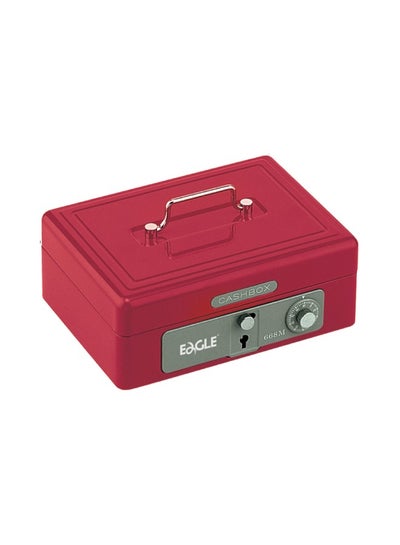 اشتري Eagle-Cash Boxes all metal durable construction .Key& Number Lock Mechanism 668M في مصر