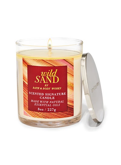 Buy Wild Sand Signature Single Wick Candle in UAE