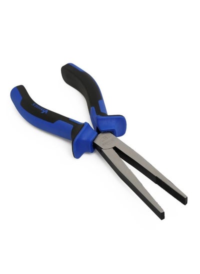 اشتري 8 Inch Long Flat Nose Pliers with Anti-Slip Handles في الامارات