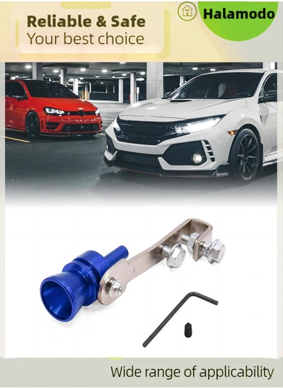 Buy Universal Car Exhaust Muffler, Aluminum Sound Whistle, Turbo Muffler Pipe Whistle for Car, Modifieding BOV Blow-off Valve Simulator in Saudi Arabia