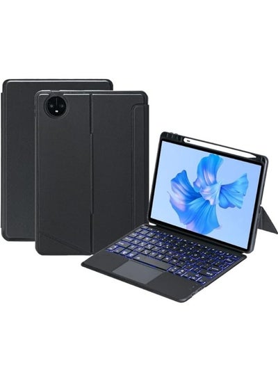 Buy Bluetooth Keyboard Case Compatible with Huawei MatePad Pro 13.2 inch 2023 Tablet Protective Cover With Backlight Touch in Saudi Arabia