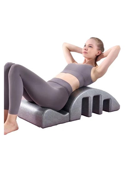 Buy Pilates Yoga Wedge Massage Correction Foam Kyphosis Correction Yoga Equipment in UAE