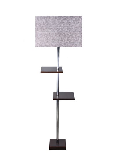 Buy Floor Lamp With 2 Shelves, Made Of Fabric in Egypt