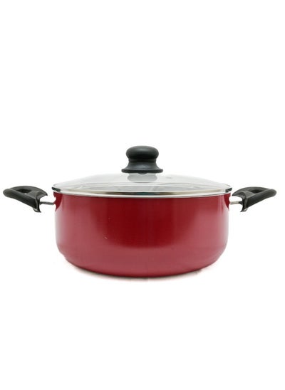 Buy Easycook Non-Stick Casserole with Glass Lid | Scratch-Resistant Cooking Pot in UAE