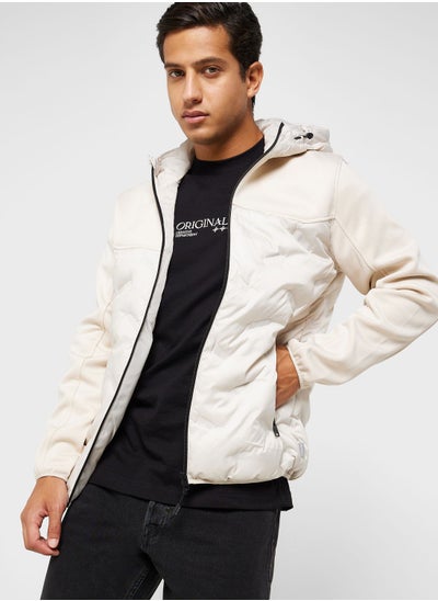 Buy Zip Through Quilted Jacket in UAE