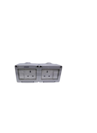 Buy Admore 13A Weatherproof Switch Socket 2G (IP55) WP406 in UAE