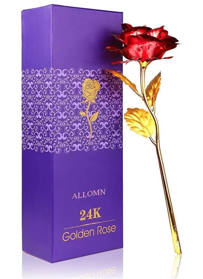 Buy 24K Gold Rose Flower Gift  Big Rose in Saudi Arabia