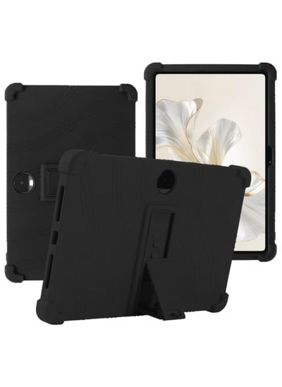 Buy Case Compatible with Honor Pad 9 12.1 inch, Lightweight Silicone Soft Child-Friendly Case with Stand Function for Honor Pad 9 12.1 Inch (Black) in Saudi Arabia