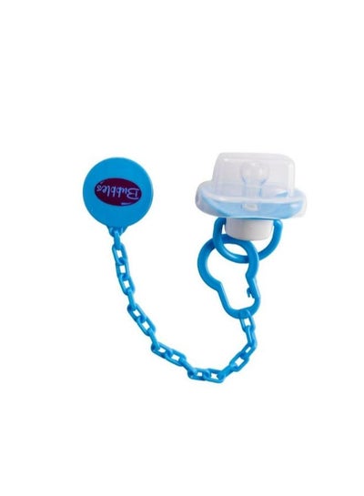 Buy Bubbles Pacifier With Chain | Blue in Egypt