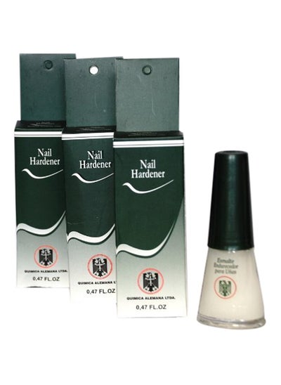 اشتري 3Piece Nail Hardener Strengthener Polish Treatment في الامارات