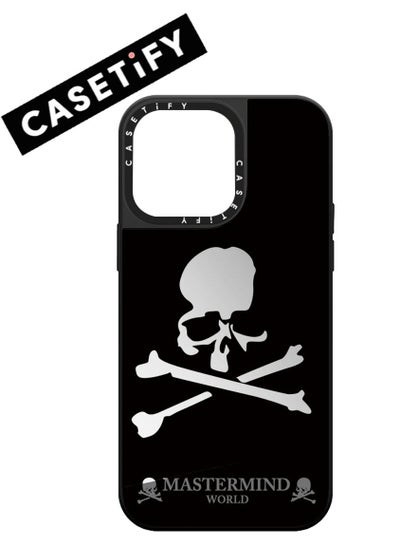 Buy Apple iPhone 15 Pro Max Case Skull Magnetic Adsorption Phone Cover - Mirror Face in Saudi Arabia